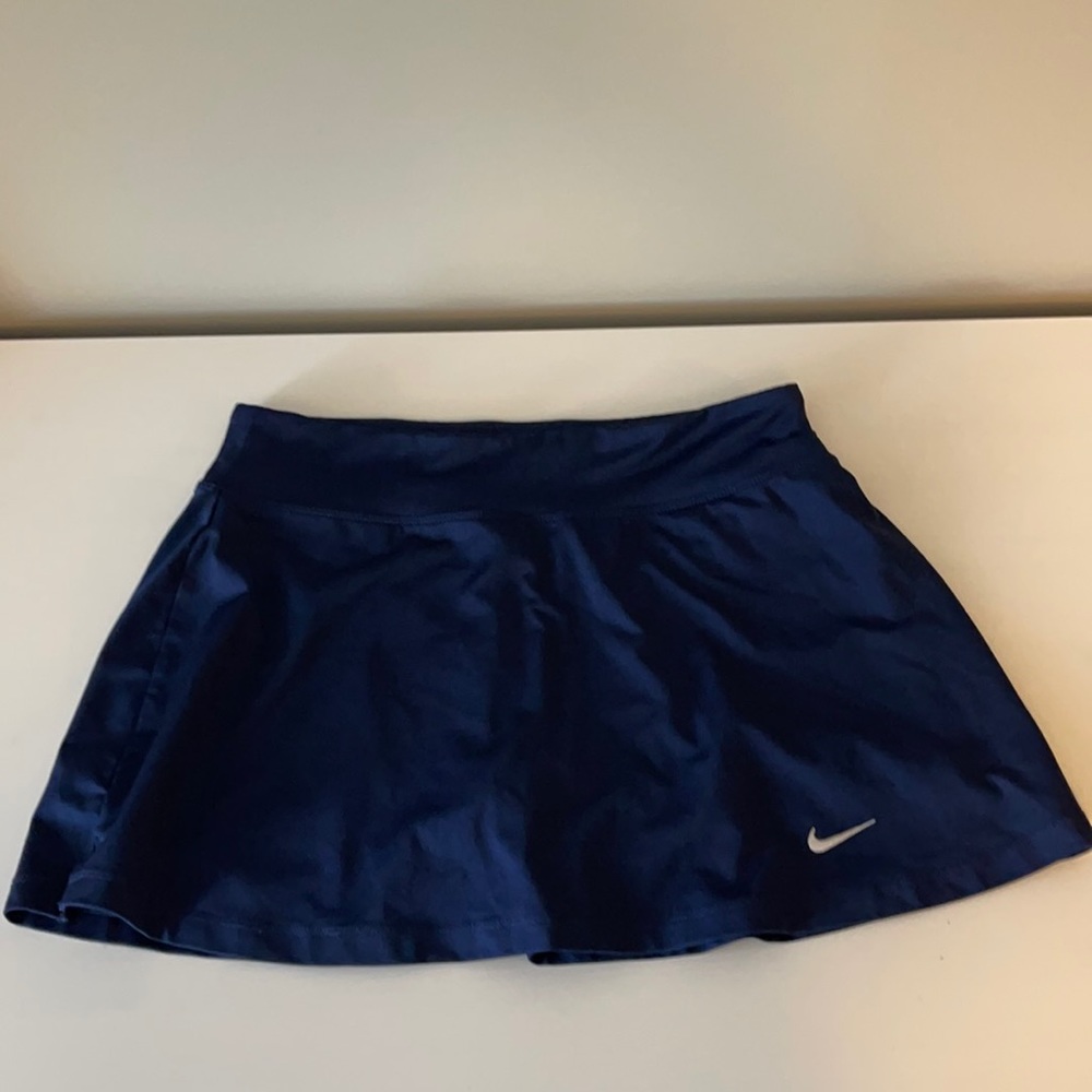 Nike Dri-fit Navy Blue Tennis Skirt